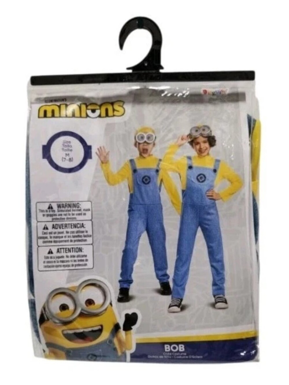 Kids Minions M(7-8) Bob Costume